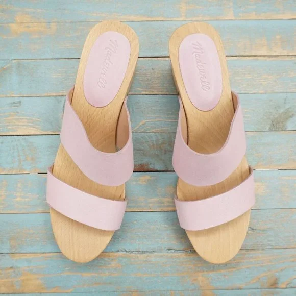 Brand new Free People Pink Leather Platform Sandals - Picture 8 of 11